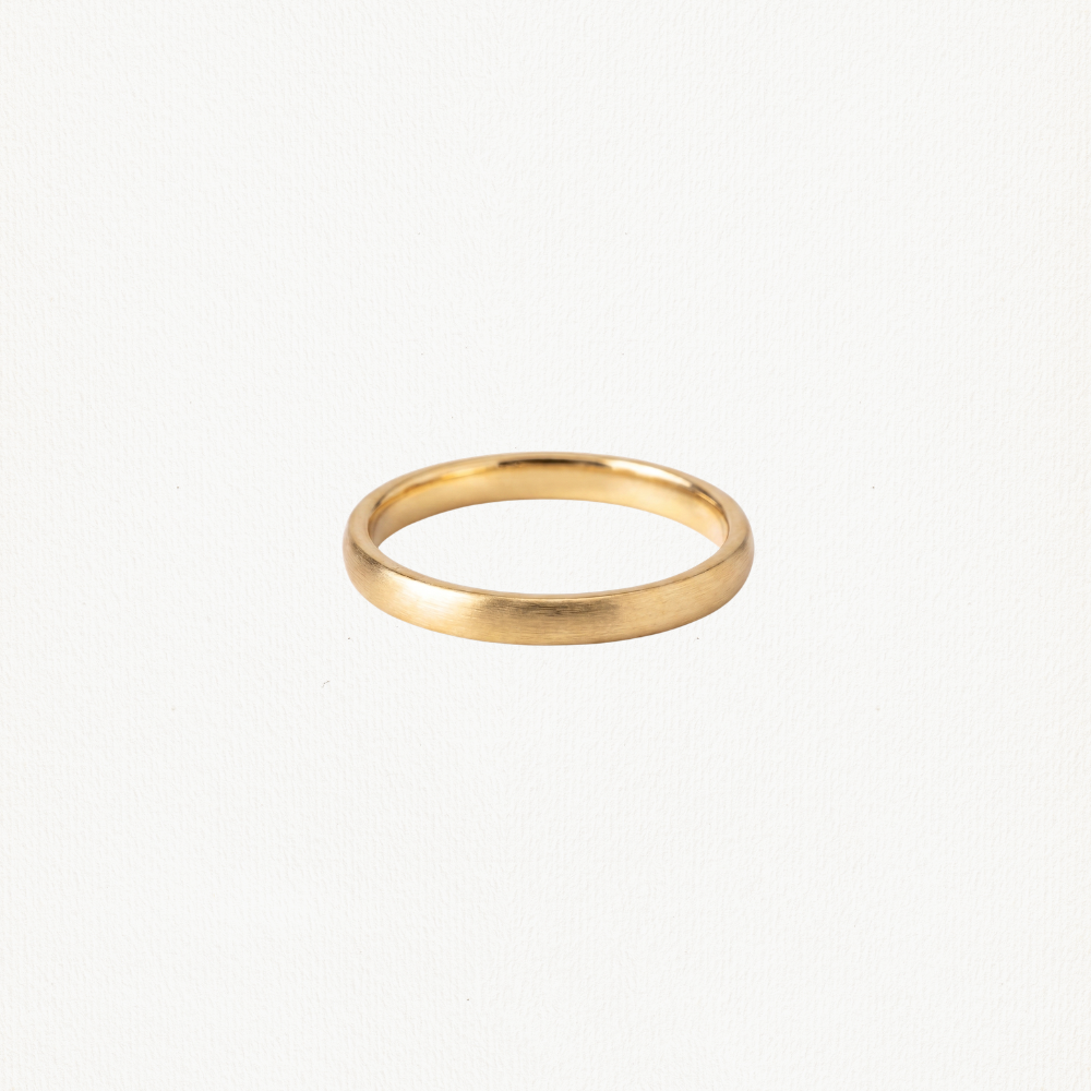 Flat & Brushed Band, 2mm