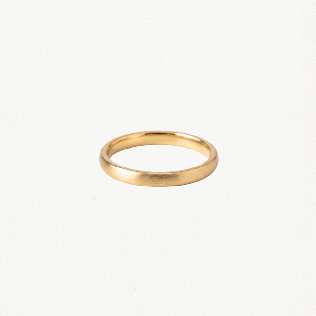 Flat & Brushed Band, 2mm