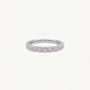 Chunky Diamond Wedding Band