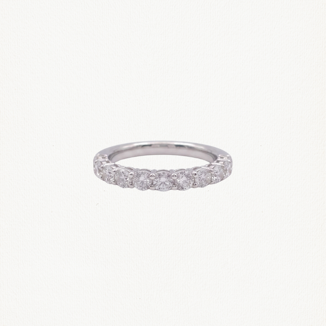 Chunky Diamond Wedding Band