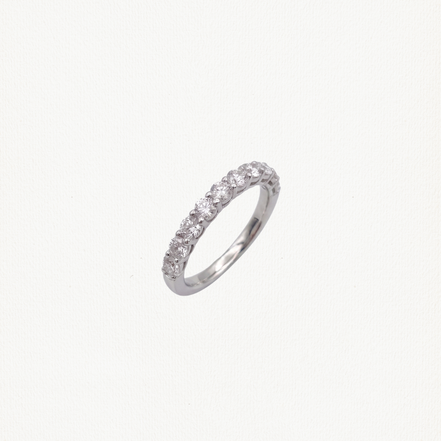 Chunky Diamond Wedding Band