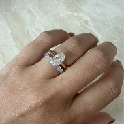 Chunky Diamond Wedding Band