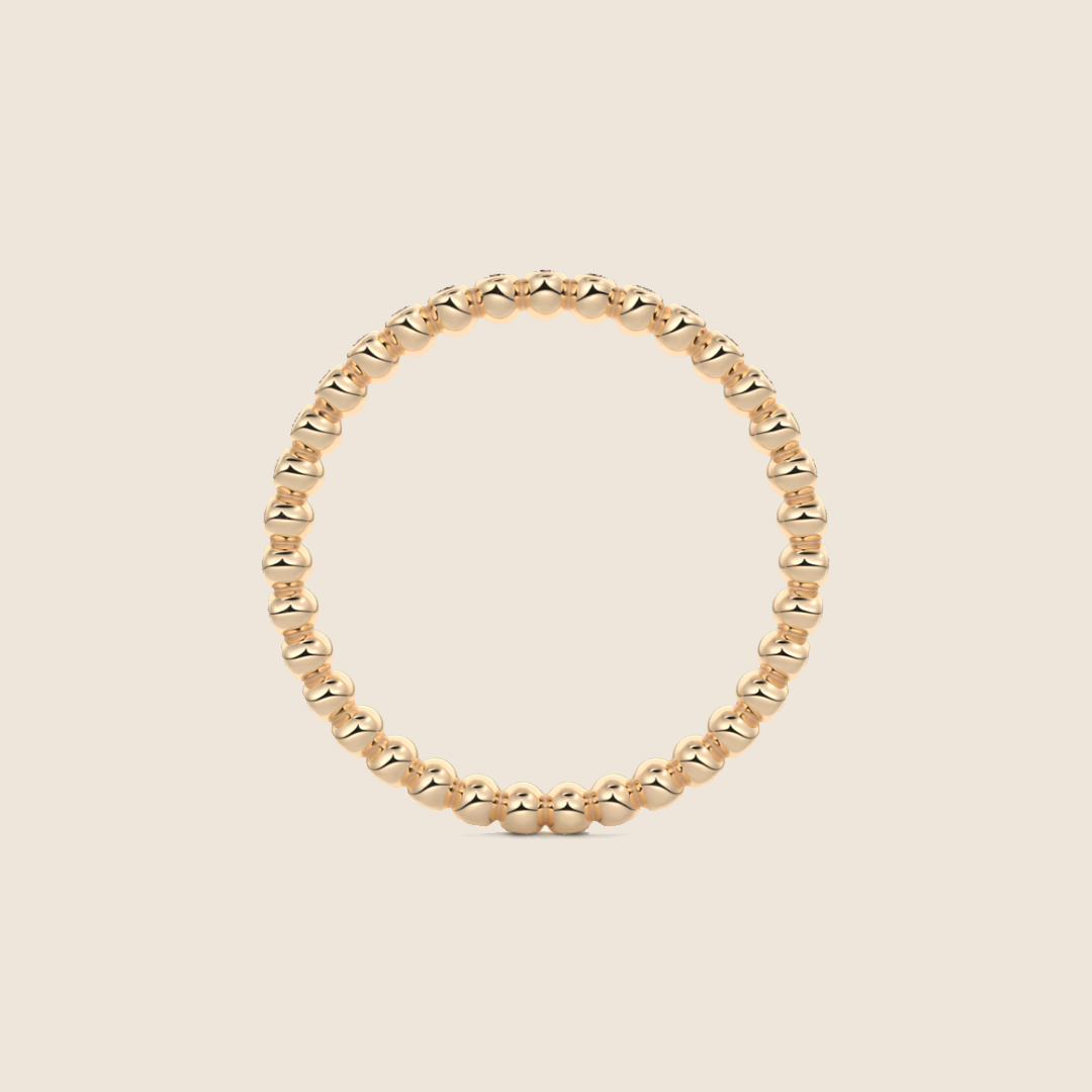 Beaded Eternity Band