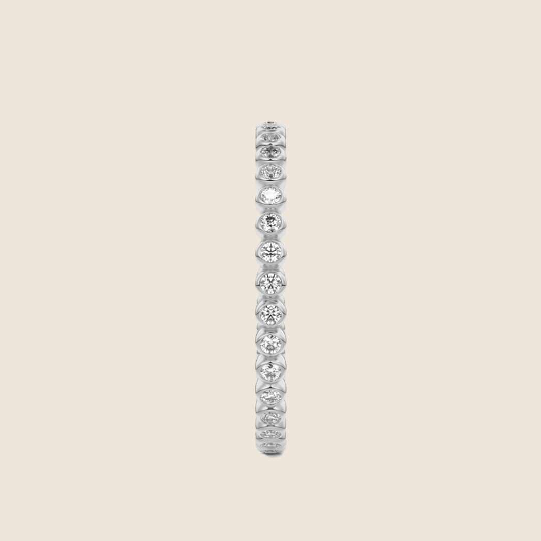 Beaded Eternity Band