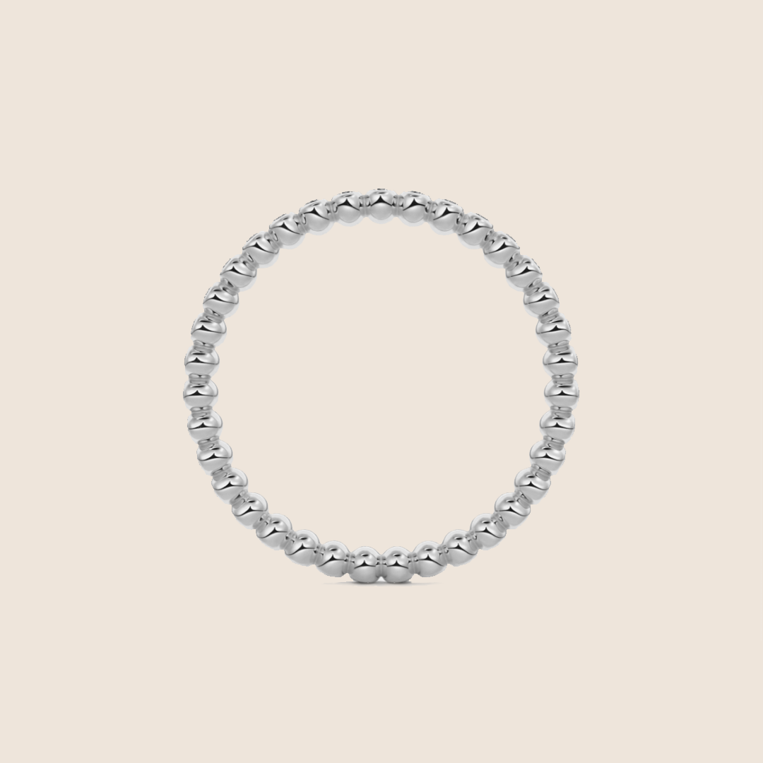 Beaded Eternity Band