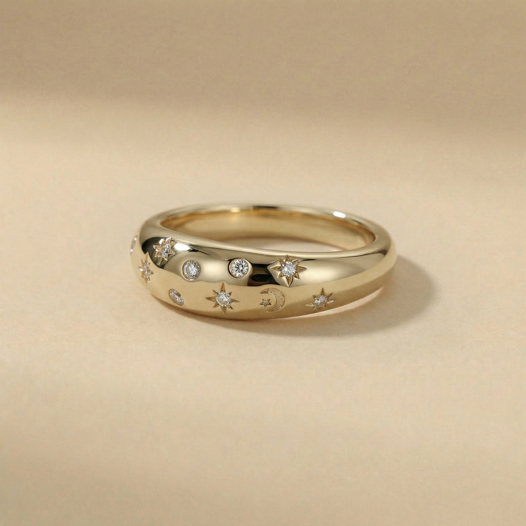 My Moon & Stars Ring