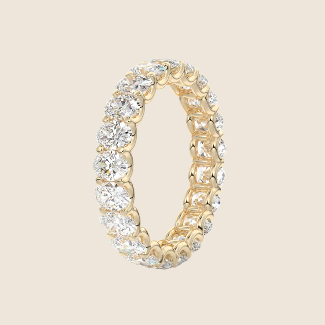 Oval Brilliant Eternity Ring