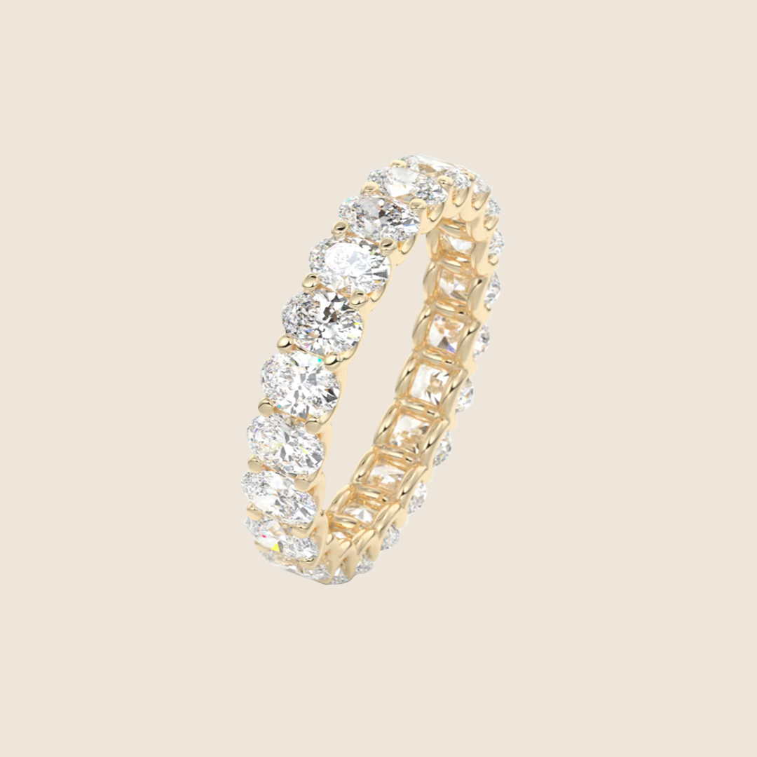 Oval Brilliant Eternity Ring