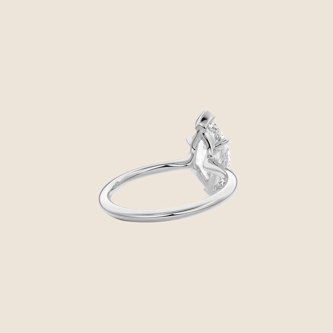 Marquise Solitaire Engagement Ring