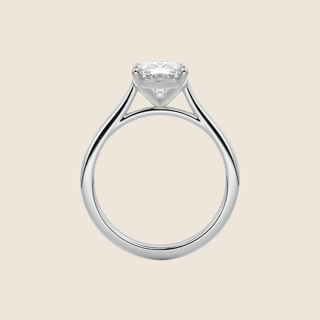 Oval Solitaire Engagement Ring