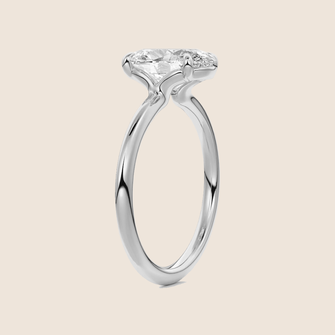 Oval Solitaire Engagement Ring