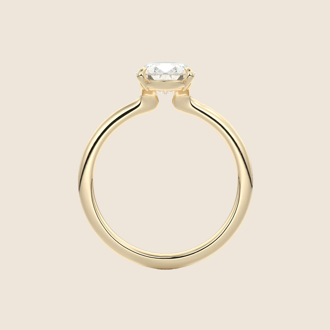 Pear Solitaire Engagement Ring