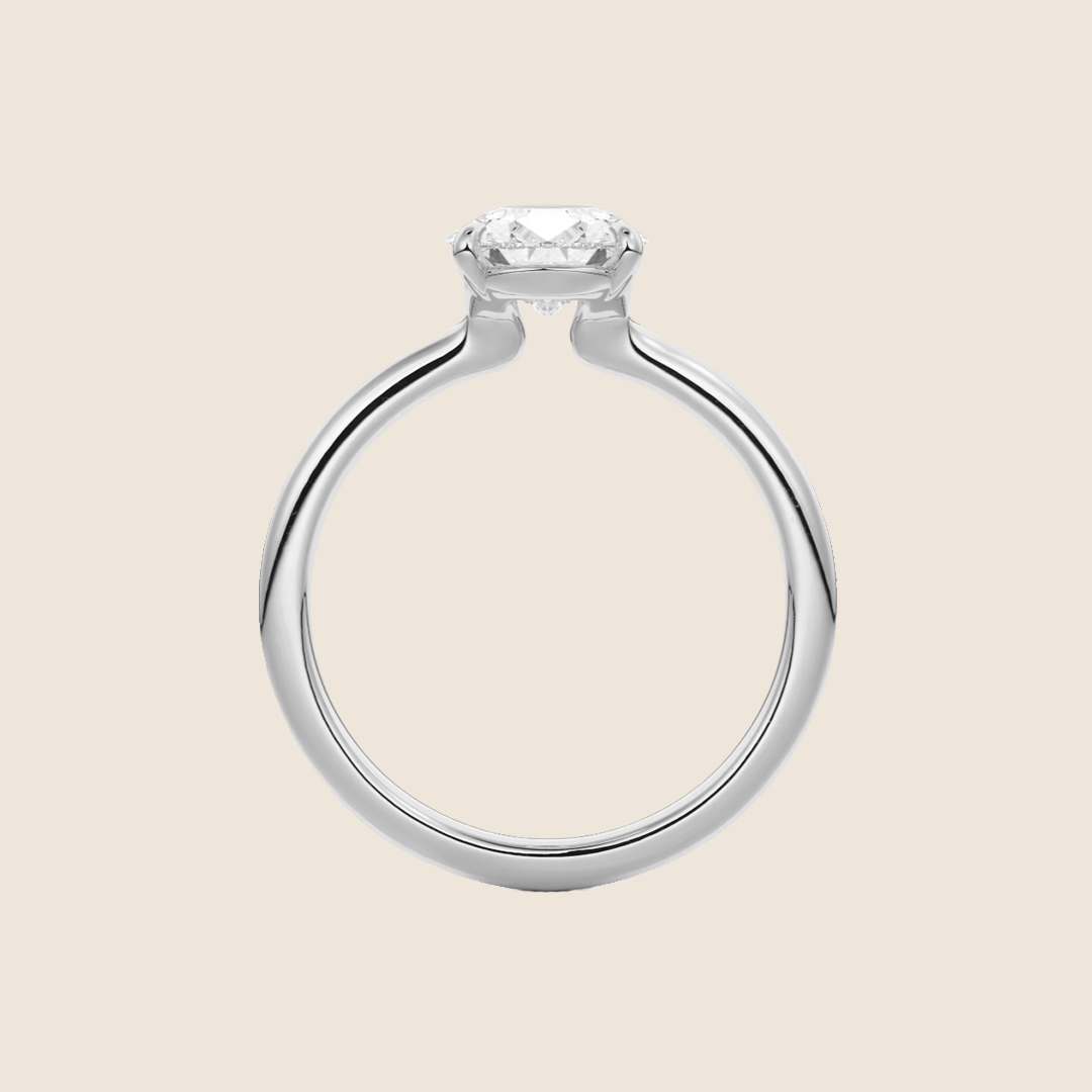 Pear Solitaire Engagement Ring