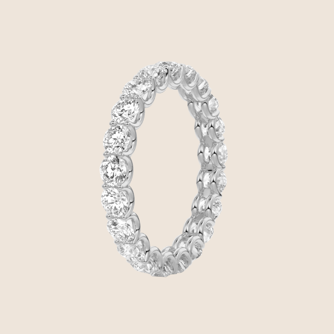 Oval Brilliant Eternity Ring