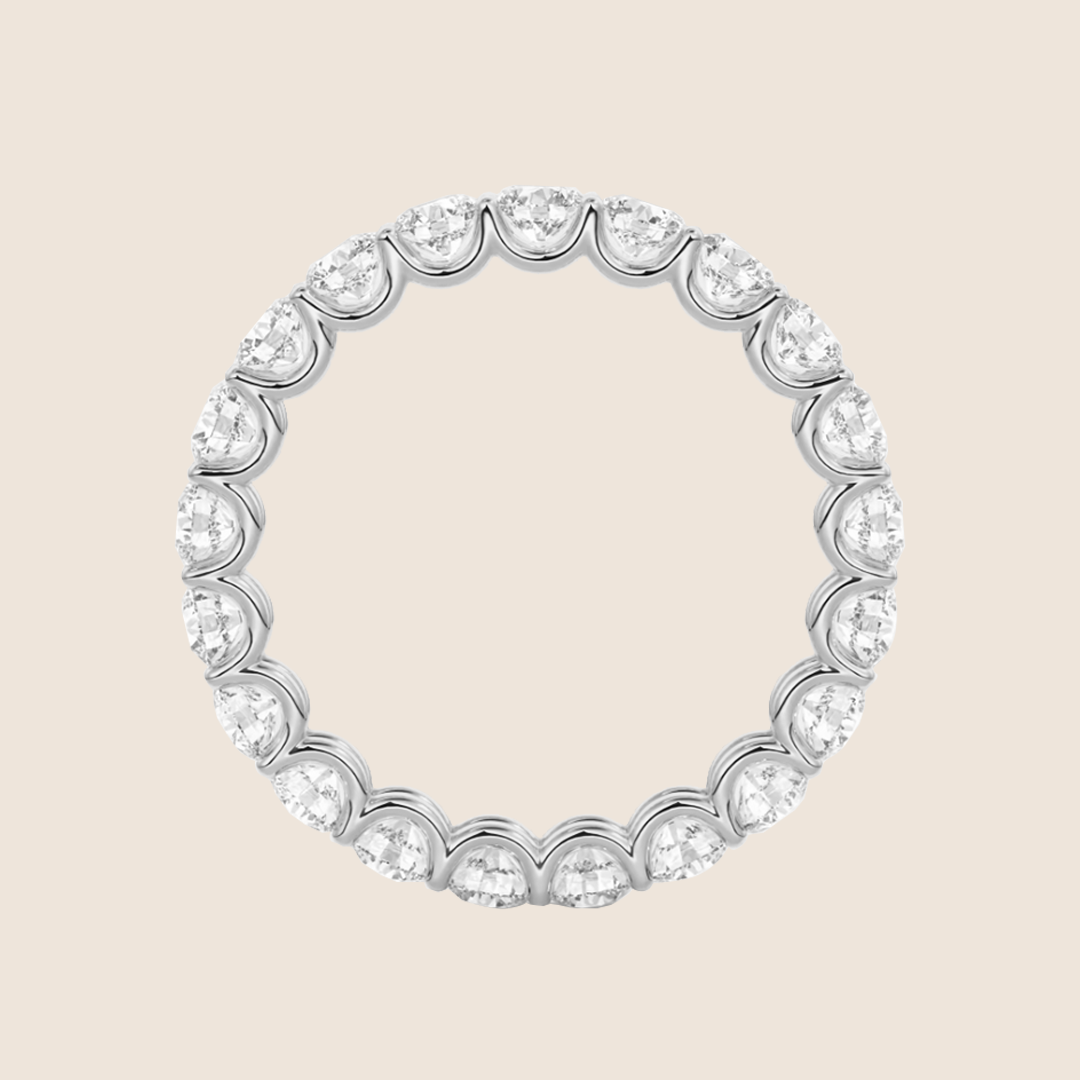 Oval Brilliant Eternity Ring