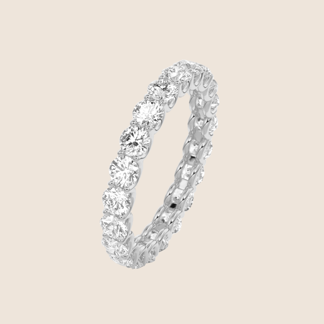 Oval Brilliant Eternity Ring