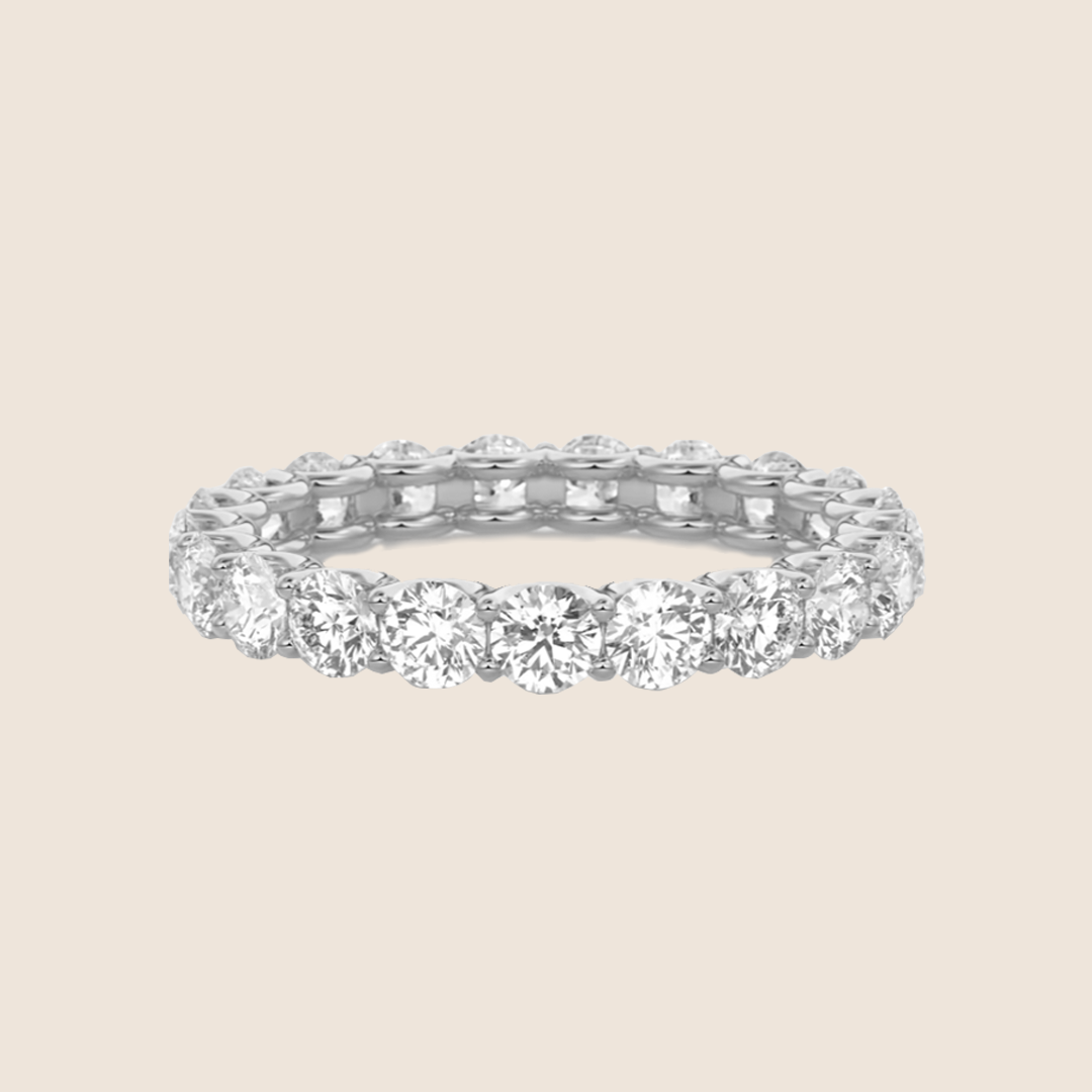 Oval Brilliant Eternity Ring